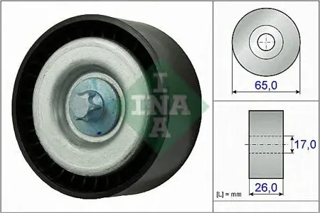 INA 532077710 Ролик натяжителя поликлин.ремня