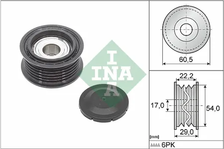 INA 532085410 Ролик обводной