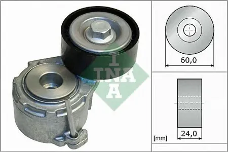 INA 534011120 Ролик натяжной Peugeot 206306 Boxer 1.9D2.0HDi2.2HDi 98>