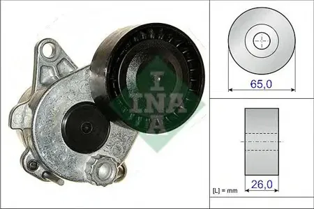 INA 534033610 Натяжитель ремня Mercedes W204W211W212W221 07- 2.2 Diesel