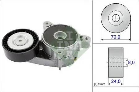 INA 534036110 Натяжитель ремня Mitsubishi Lancer (CY) 2.0D-ID