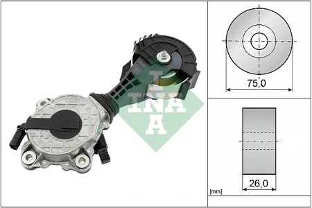 INA 534042510 Натяжитель ремня приводного Citroen Peugeot MINI 1.41.6 06-