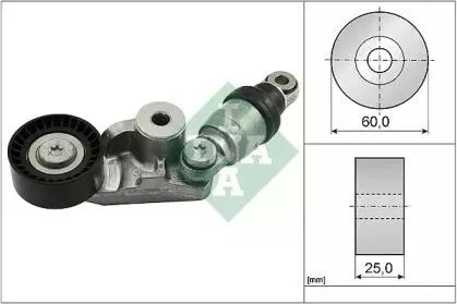 INA 534058510 Натяжитель поликлинового ремня MAZDA: CX-3