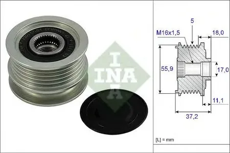 INA 535001810 Шкив генератора