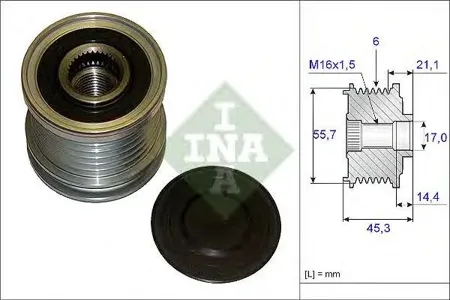 INA 535003610 Кронштейн двигателя