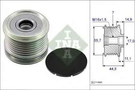 INA 535004210 Шкив генератора
