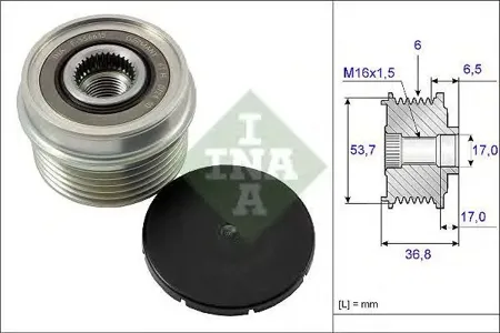 INA 535007410 Шкив генератора