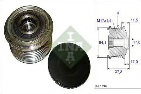 INA 535014910 Шкив генератора