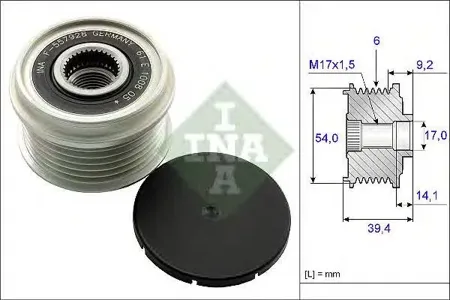 INA 535015110 Шкив генератора