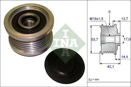 INA 535020210 Шкив генератора
