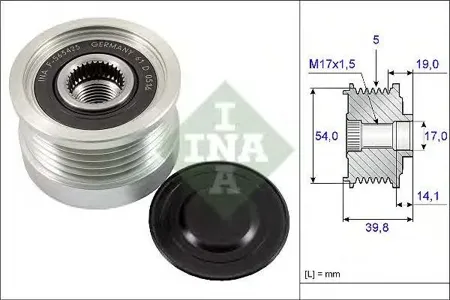 INA 535022110 шкив-бендикс