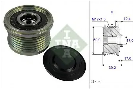 INA 535024710 Шкив генератора