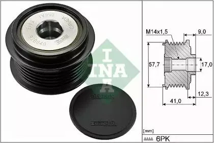 INA 535031310 Шкив генератора