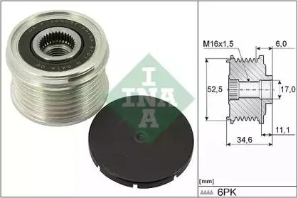 INA 535031510 Шкив генератора