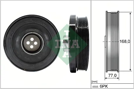 INA 544013010 Шкив коленвала 
