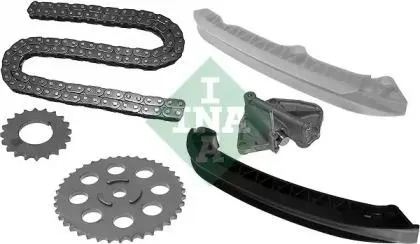 INA 559007810 Комплект цепи ГРМ (Цепь-1,Нат-1,Усп-2,Шест-2): Skoda Fabia , VW Polo Fox 1.2 5Z16Y2 02>