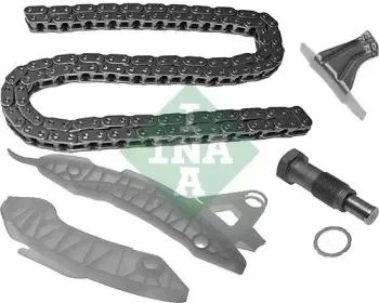 INA 559010410 Комплект цепи ГРМ Citroen Peugeot 1.4 16V1.6 16V 07- co звездочками