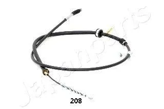 JAPANPARTS BC208 Трос ручного тормоза левый L=17701473,d=810 Toyota Avensis 1.6-2.42.2D 03-08