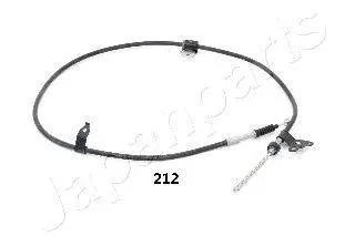 JAPANPARTS BC212 Трос ручного тормоза левый Toyota Corolla HatchbackSW 02-04