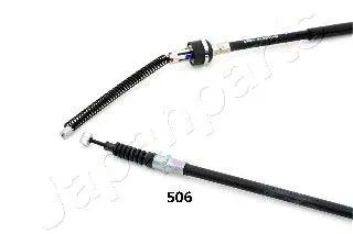 JAPANPARTS BC506 Трос ручного тормоза зад. левый L=2033 Mitsubishi L200 all 05>