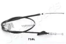 JAPANPARTS BC716L Трос ручного тормоза