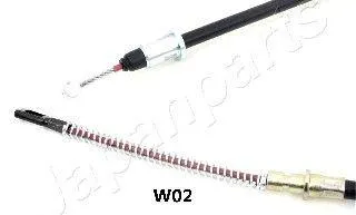 JAPANPARTS BCW02 Трос ручного тормоза R