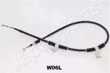 JAPANPARTS BCW06L Трос ручного тормоза