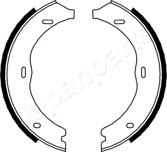 JAPANPARTS GF0504AF Колодки ст.торм. Mercedes Viano Vito W639 03-