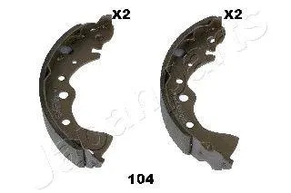 JAPANPARTS GF104AF Колодки торм.барабанные задние