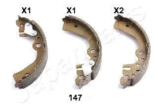 JAPANPARTS GF147AF Колодки торм.бараб.