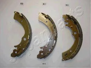 JAPANPARTS GF411AF Колодки задн.бараб. Honda Accord 2 0 CB3 90->