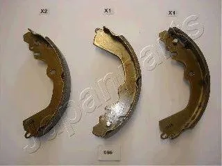 JAPANPARTS GF586AF Колодки задн.бараб. Mitsubishi Galant E32 Lancer CB4 90->