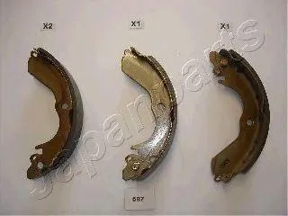 JAPANPARTS GF587AF Колодки задн.бараб. Mitsubishi Lancer CB1 92->