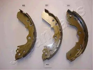 JAPANPARTS GF991AF Колодки задн.бараб. Isuzu Trooper UBS1755 2 8TD 92->