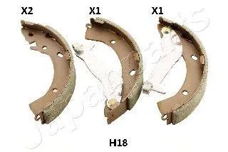 JAPANPARTS GFH18AF Колодки торм.