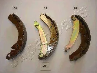 JAPANPARTS GFW01AF Колодки торм.барабанные задние