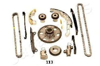 JAPANPARTS KDK113 Комплект цепи ГРМ дв.YD25DDTi (15 деталей)