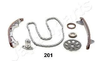 JAPANPARTS KDK201 Комплект цепи Toyota Avensis Corolla 00- 1.4-1.8