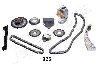 JAPANPARTS KDK802 Комплект цепи ГРМ двиг. J18A