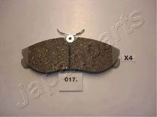 JAPANPARTS PA017AF Колодки торм.передние Nissan Terrano II