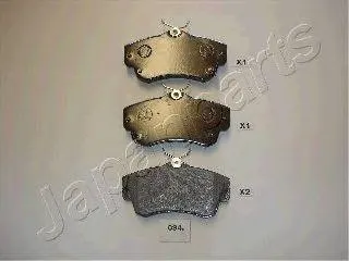 JAPANPARTS PA094AF Колодки торм. дисковые
