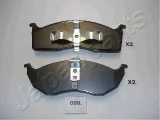 JAPANPARTS PA099AF Колодки торм.передние Chrysler Voyager 95-