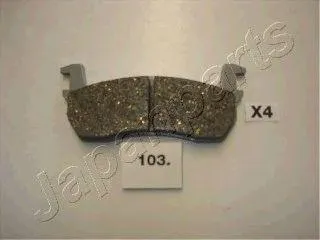 JAPANPARTS PA103AF Колодки торм.передние Nissan Micra
