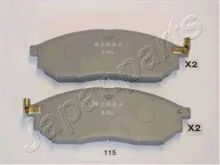 JAPANPARTS PA115AF Колодки Nissan PATFINDER (R51) 2005=>