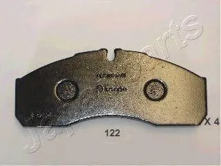 JAPANPARTS PA122AF Колодки торм.диск.