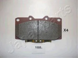 JAPANPARTS PA188AF Колодки торм.передние
