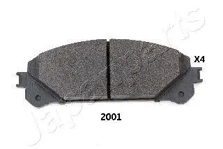 JAPANPARTS PA2001AF Колодки торм.передние Lexus RX 3.5 09>