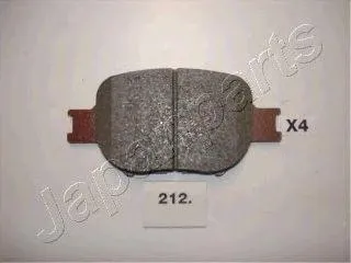 JAPANPARTS PA212AF Колодки торм. дисковые