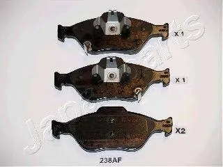 JAPANPARTS PA238AF Колодки торм.