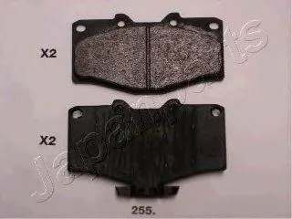 JAPANPARTS PA255AF Колодки торм.передние
